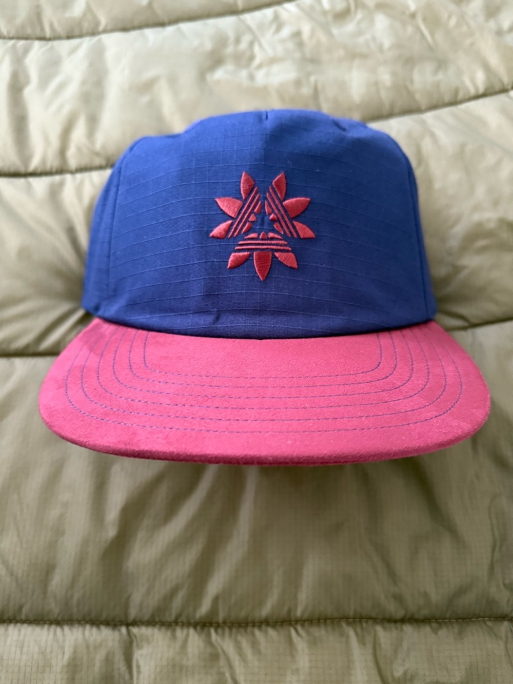 adidas skateboarding Two-Tone Navy/Burgundy Snap back hat